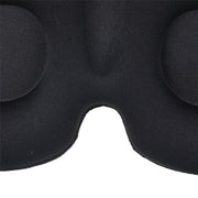 3D Sleeping Eye Mask Memory Foam Men And Women Shading Eye Mask Concave Eye Mask(No Nose Wings Black)