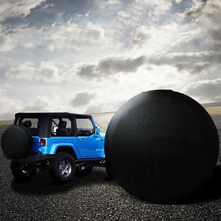 PVC Tire Cover Water-resistant and Dust-proof Car Spare Tire Cover, Size: 13 inch