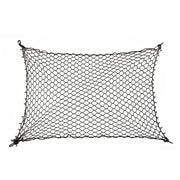 Car Pet Isolation Net Car Back Seat Dog Barrier Safety Net(120x70cm 4 Side Rubber Band)