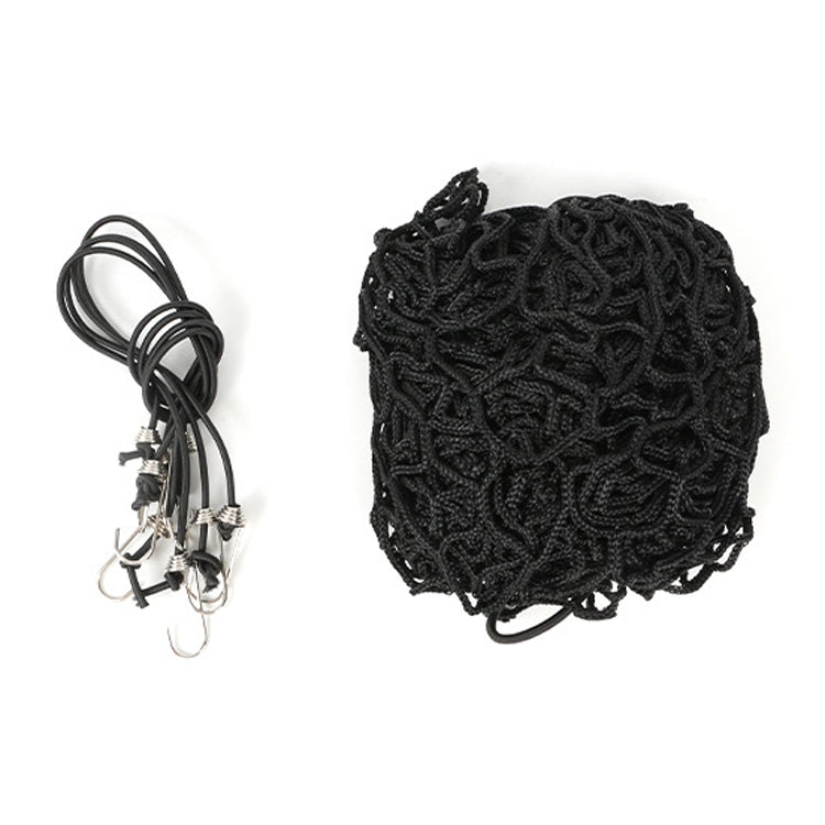 Car Pet Isolation Net Car Back Seat Dog Barrier Safety Net(120x70cm 4 Side Rubber Band)