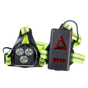 Outdoor Sports Running Light Water-resistant Night Riding Light Highlight Rechargeable Mountaineering Light Chest Warning Light
