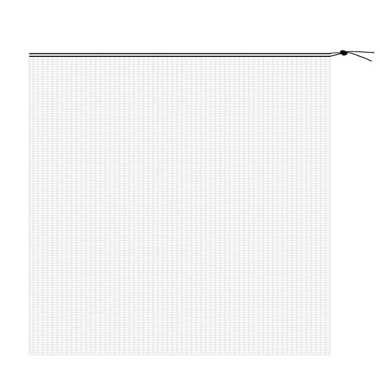 Plant Insect Cover Net With Drawstring Greenhouse Fruit Tree Bird Cover, Size: 1x1.4m(White)