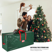 Outdoor Home Water-resistant Christmas Tree Storage Bag, Specification: 165x38x76cm(Green)