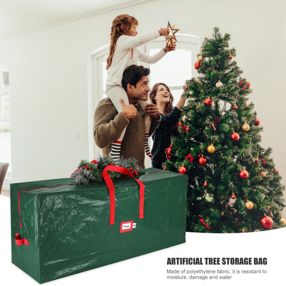Outdoor Home Water-resistant Christmas Tree Storage Bag, Specification: 165x38x76cm(Green)