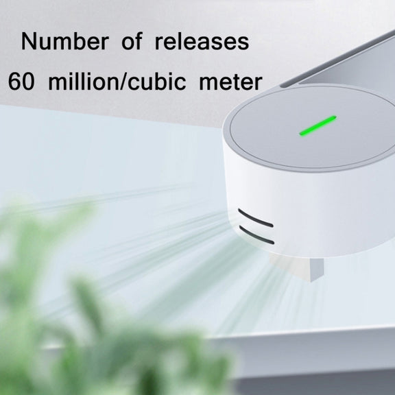 USB Plug-In Negative Ion Air Purifier Odor Deodorizer(White)