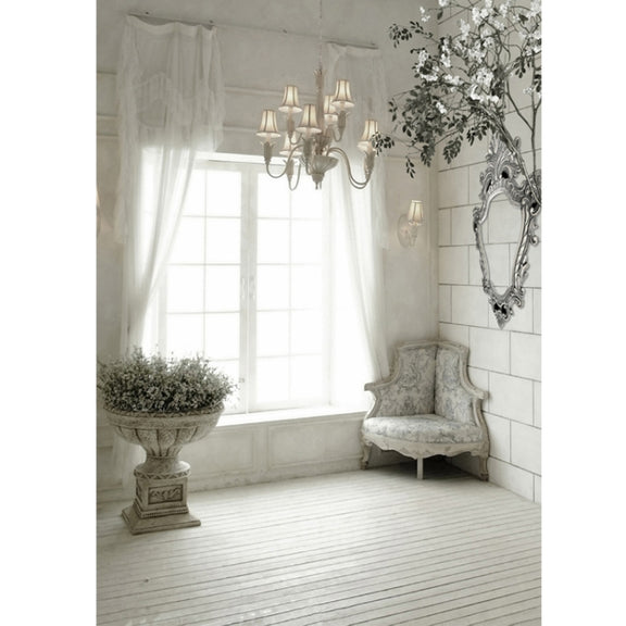 1.5m x 2.1m  Window Brick Wall Photo Studio 3D Photography Background