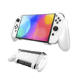 JYS NS218 Multifunctional Game Console Integrated Protective Case With Grip  For Switch OLED(White) - free shipping - PMC TechLife - Order now!