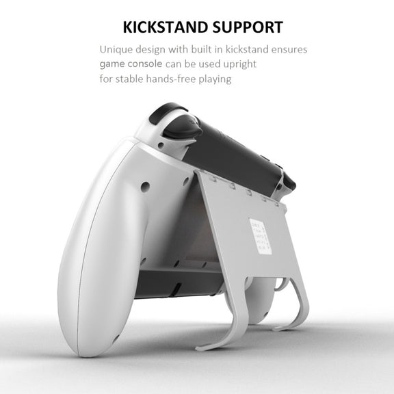 JYS NS218 Multifunctional Game Console Integrated Protective Case With Grip  For Switch OLED(White)