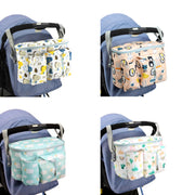 Multifunctional Baby Stroller Storage Bag, Colour: White Alpaca