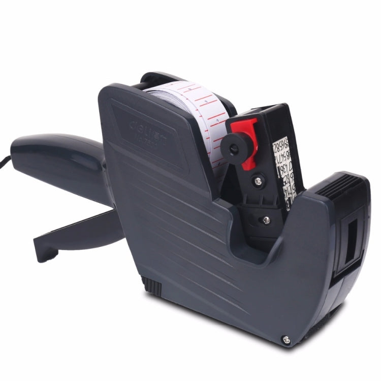 Deli 7500 Date Batch Number Handheld Label Printer With 2 Ink Wheel +1 Roll Price Tag
