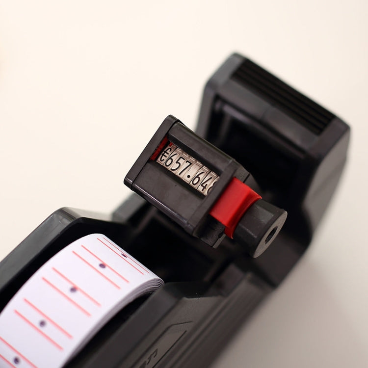 Deli 7500 Date Batch Number Handheld Label Printer With 2 Ink Wheel +1 Roll Price Tag