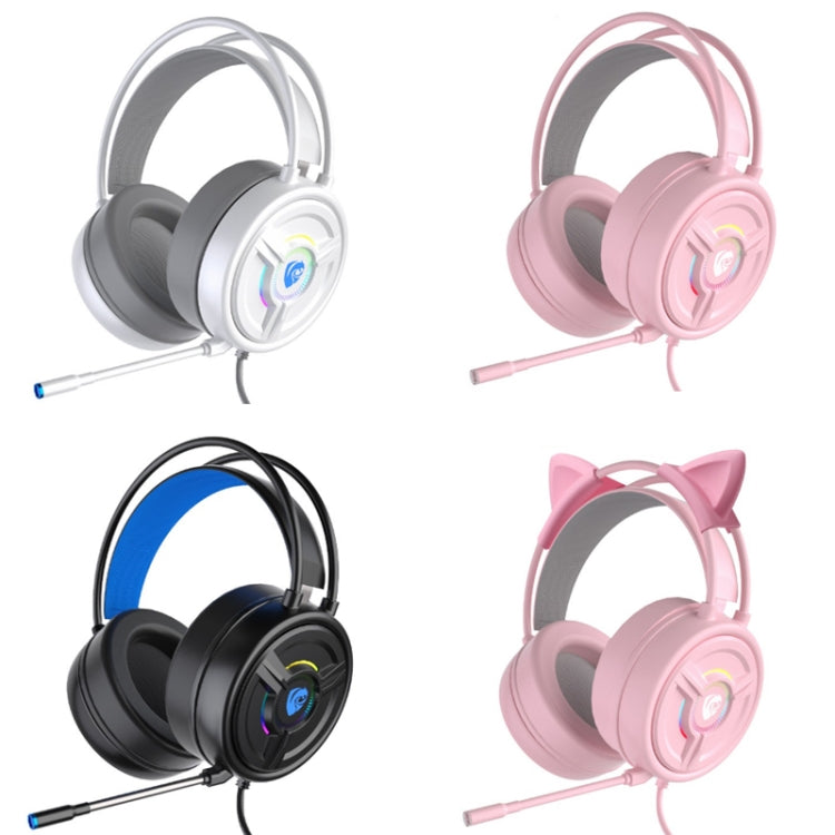 PANTSAN PSH-200 Wired Gaming Headset with Microphone, Colour: 3.5mm Pink