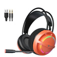 PANTSAN PSH-100 USB Wired Gaming Earphone Headset with Microphone, Colour: 3.5mm Orange - free shipping - PMC TechLife - Order now!