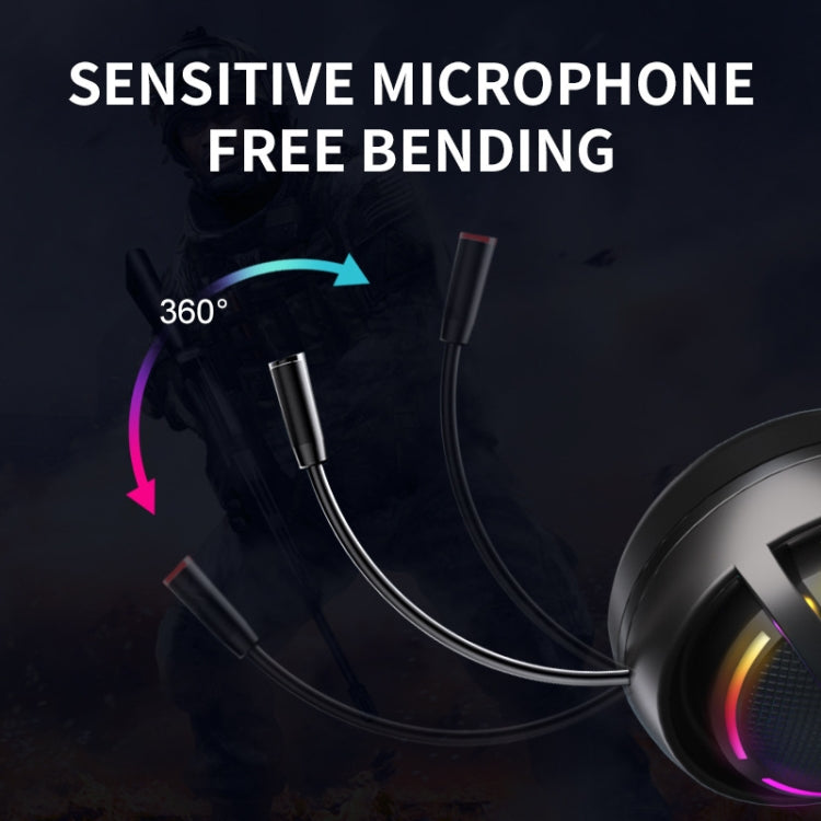 PANTSAN PSH-100 USB Wired Gaming Earphone Headset with Microphone, Colour: 3.5mm Yellow