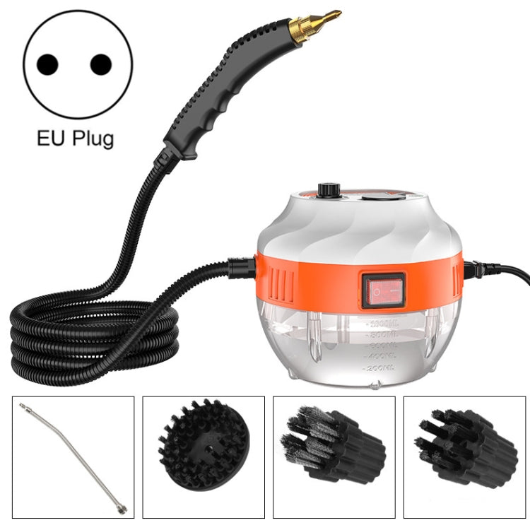 Steam Cleaner High Temperature Sterilization Cleaning Machine with 1L Water Tank 220V EU Plug(White)