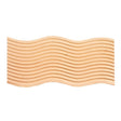 Large Wavy Wooden Tray Photography Shooting Props - Wooden Props by PMC TechLife | Online Shopping South Africa | PMC TechLife