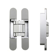 Three-Dimensional Adjustable Cross Hinge Folding Door Concealed Hinge, Specification: No. 2 Sand Silver 60kg
