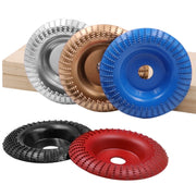 Woodworking Sanding Plastic Stab Discs Hard Round Grinding Wheels For Angle Grinders, Specification: 100mm Golden Curved
