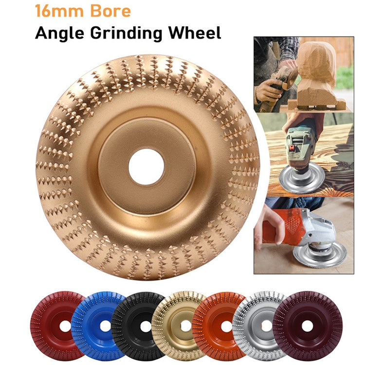 Woodworking Sanding Plastic Stab Discs Hard Round Grinding Wheels For Angle Grinders, Specification: 100mm Golden Curved