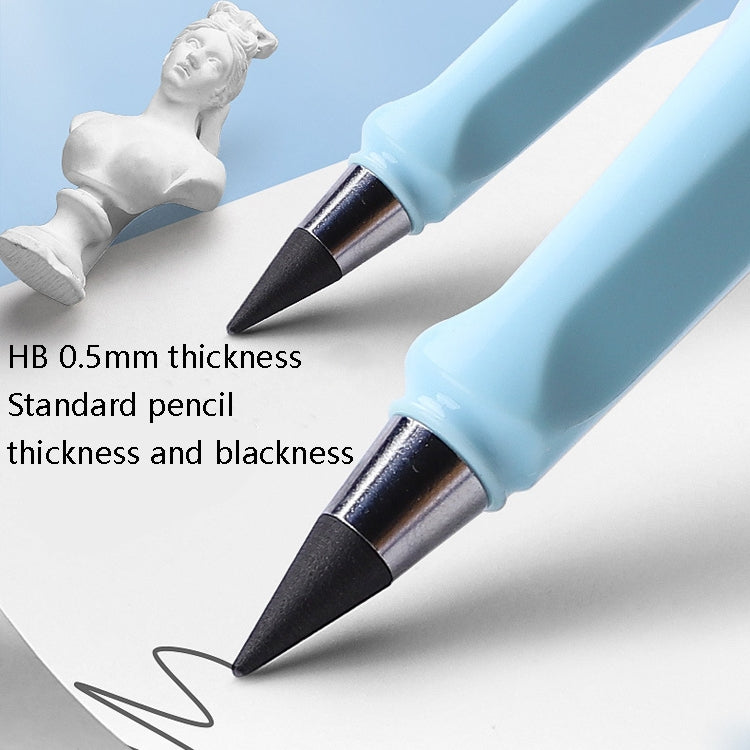 5 PCS No Ink No Need To Sharpen Drawing Sketch Pen Not Easy To Break Erasable HB Writing Pencil(Black)