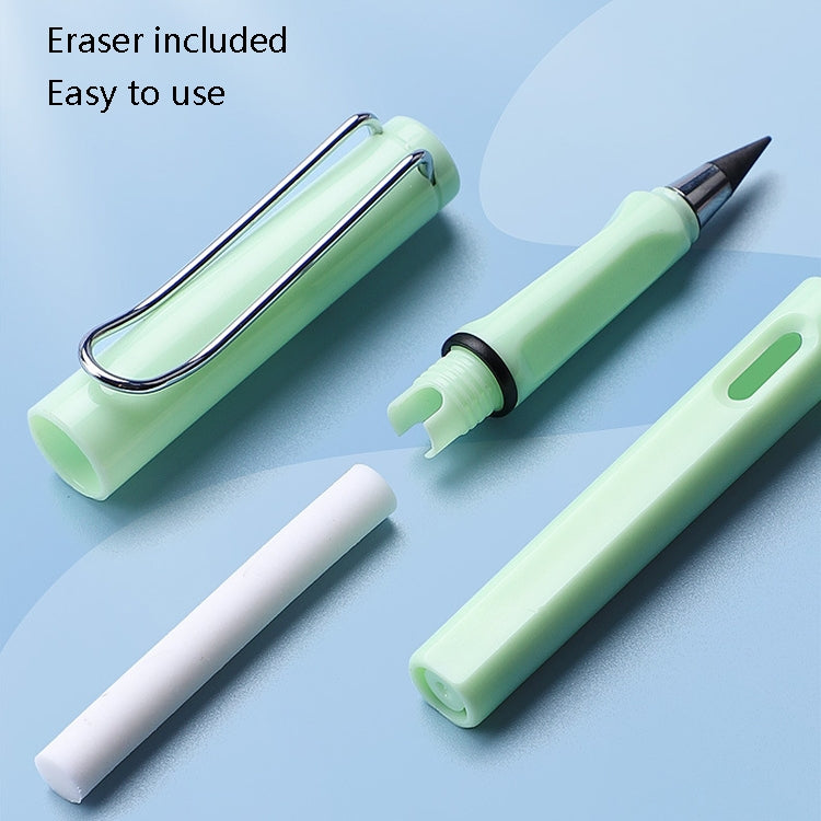 5 PCS No Ink No Need To Sharpen Drawing Sketch Pen Not Easy To Break Erasable HB Writing Pencil(Black)