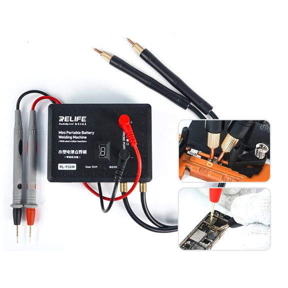 RL-936W Mobile Phone Repair Battery Handheld Spot Welder, Specification: Spot Welding Pen + Fixed Plate