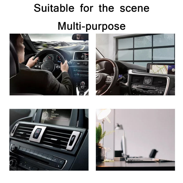 Car Diamond Suction Cup Mobile Phone Holder(Green)