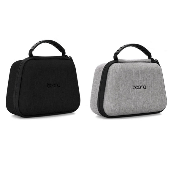 Baona EVA Hard Shell Gamepad Storage Bag For PS5 / PS4 / Xbox / Switch Pro, Style: Single-layer Gray