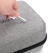 Baona EVA Hard Shell Gamepad Storage Bag For PS5 / PS4 / Xbox / Switch Pro, Style: Single-layer Gray