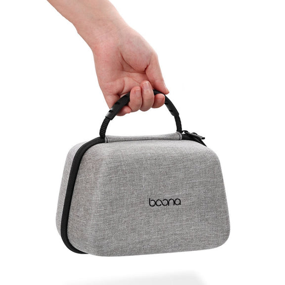 Baona EVA Hard Shell Gamepad Storage Bag For PS5 / PS4 / Xbox / Switch Pro, Style: Single-layer Black