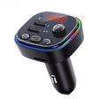 C20 USB Car Bluetooth MP3 Music Player With Colorful Lights - Bluetooth Car Kits by PMC TechLife | Online Shopping South Africa | PMC TechLife