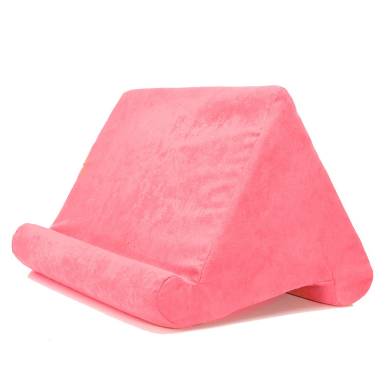 Tablet Mobile Phone Bracket Multi-Angle Pillow, Size: 27x25x23cm(Dark Pink)