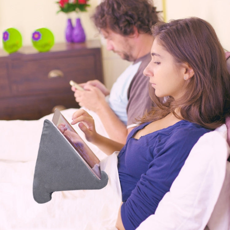 Tablet Mobile Phone Bracket Multi-Angle Pillow, Size: 27x25x23cm(Dark Pink)