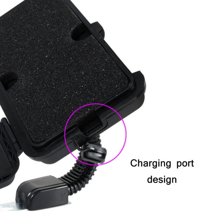 Motorcycle Bicycle Water-resistant Mobile Phone Holder, Style: Handlebar (7 inch)