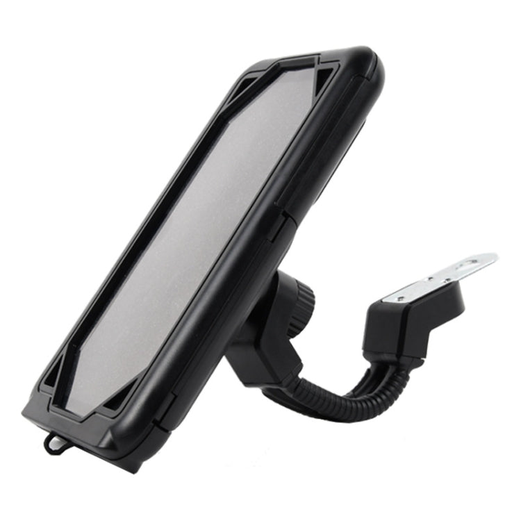 Motorcycle Bicycle Water-resistant Mobile Phone Holder, Style: Rearview Mirror (7 inch)