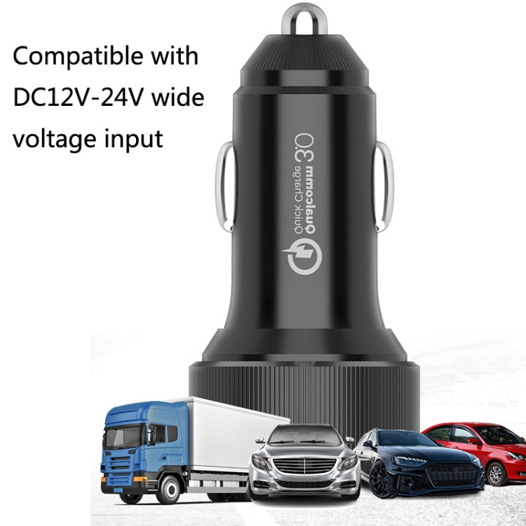 QIAKEY TM329 Dual Port Fast Charge Car Charger