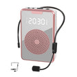 ZXL-H3 Portable Teaching Microphone Amplifier with Time Display, Spec: Wired Version (Rose Gold) - Loudspeaker by PMC TechLife | Online Shopping South Africa | PMC TechLife | Buy Now Pay Later Mobicred