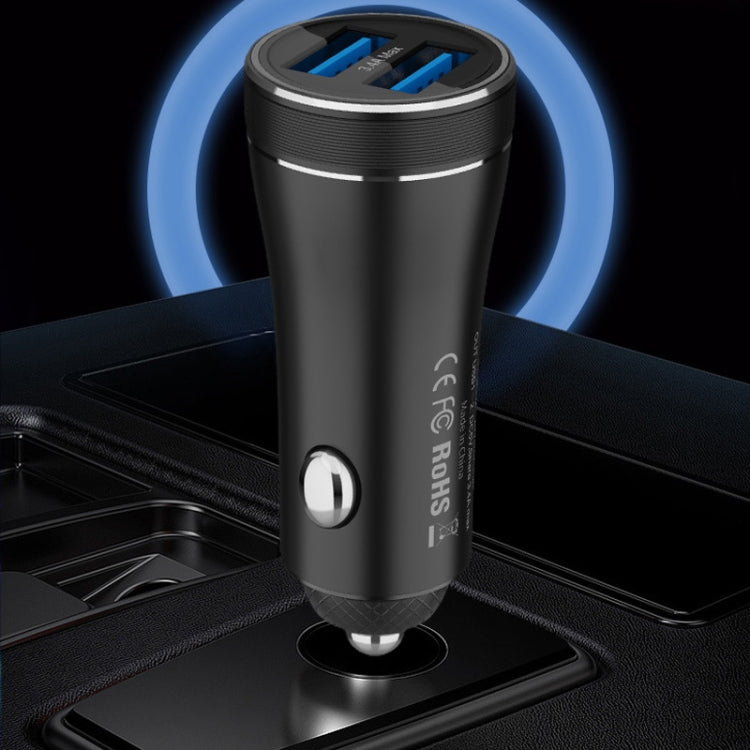 QIAKEY BK913 Dual Ports Fast Charge Car Charger