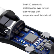 QIAKEY BK918 Dual Ports Fast Charge Car Charger