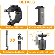 Ulanzi  Vijim LS02  Live Desktop Extension Arm Light Stand  For Ring Light DSLR Camera