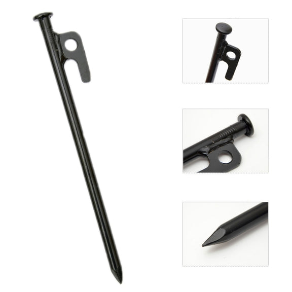 6 PCS 30cm Outdoor Camping Windproof Fixed Canopy Ground Nails