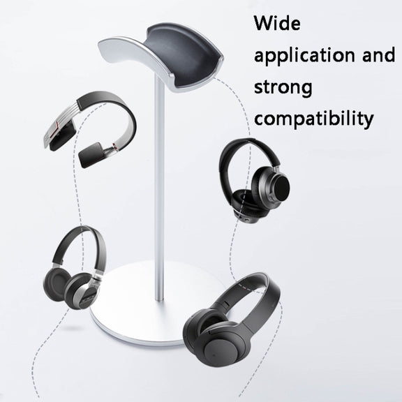 Metal Display Desktop Stand for Headset(Silver)