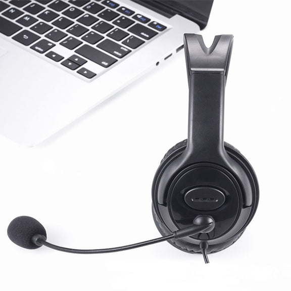 Head-Mounted Wired Headset With Microphone, Style: GAE-440 A