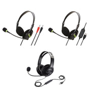 Head-Mounted Wired Headset With Microphone, Style: GAE-440 B