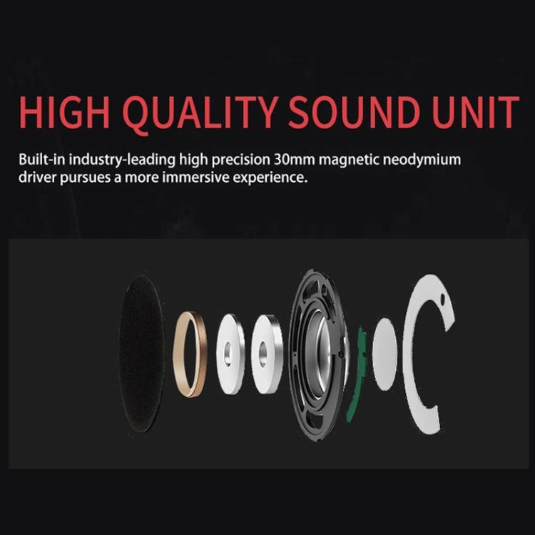 Head-Mounted Wired Headset With Microphone, Style: GAE-440 B