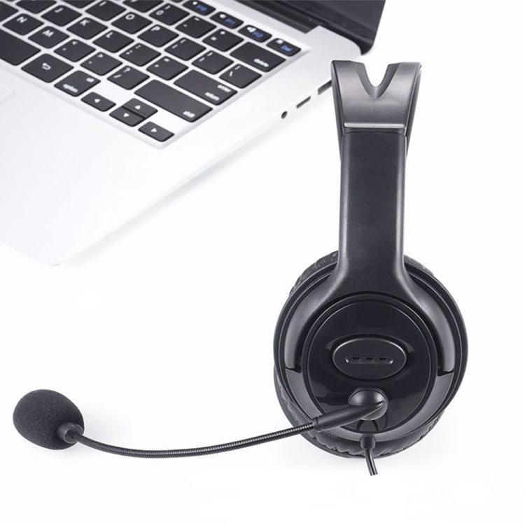 Head-Mounted Wired Headset With Microphone, Style: GAE-109