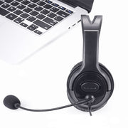 Head-Mounted Wired Headset With Microphone, Style: GAE-109