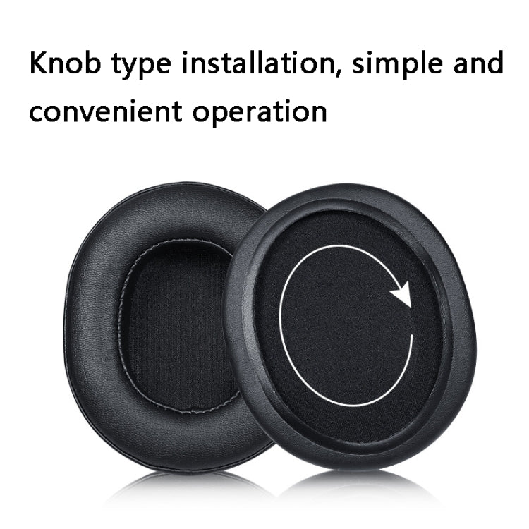 2 PCS Headset Sponge Earmuffs for iGene K5(White)