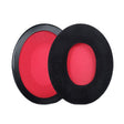 2pcs Headset Earmuffs For Kingston HyperX Cloud II / Silver / Alpha / Flight / Stinger, Color: Black+Red Velvet - Earmuff & Pad by PMC TechLife | Online Shopping South Africa | PMC TechLife | Buy Now Pay Later Mobicred