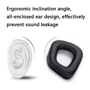 2 PCS Headset Sponge Earmuffs for Logitech G35 / G930 / G430 / F450(Black)